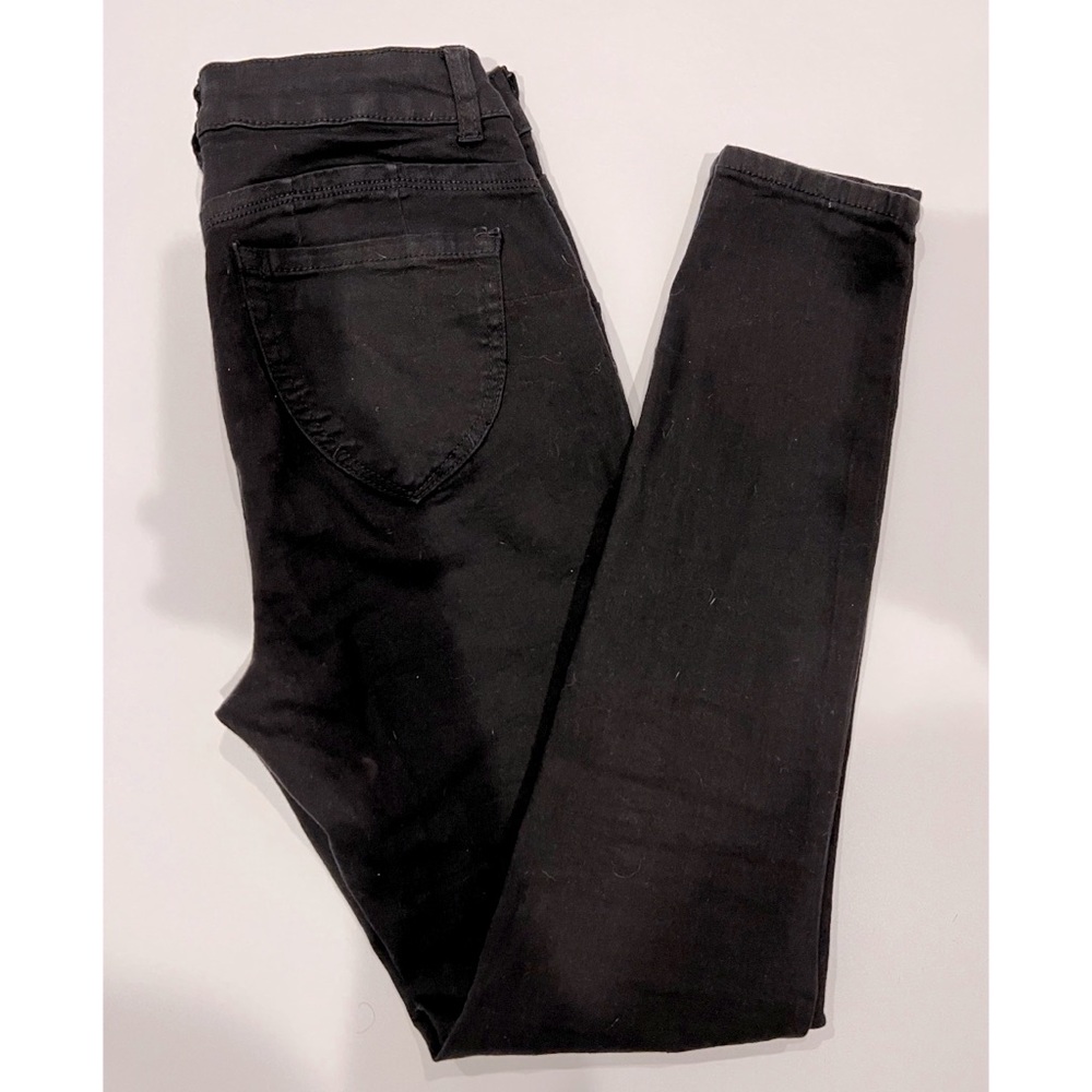 CiSono Black Skinny Jeans